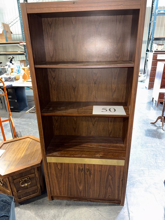 2 DOOR HEAVY BOOKCASE