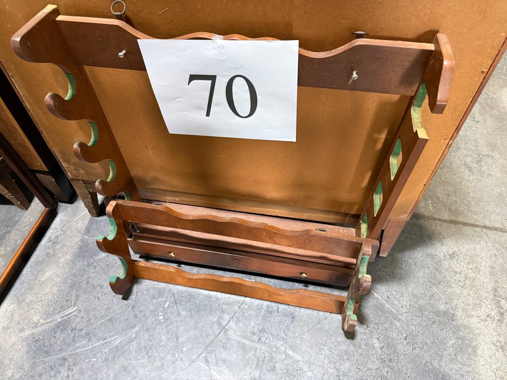 4 SHELF GUN RACK WITH DRAWER- MODIFIED