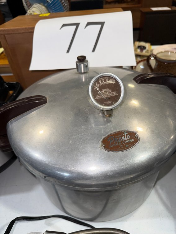 PRESTO NO 7 PRESSURE COOKER0 CANNER