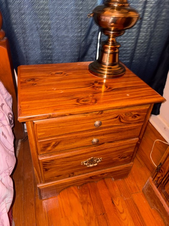 2 DRAWER NIGHT STAND