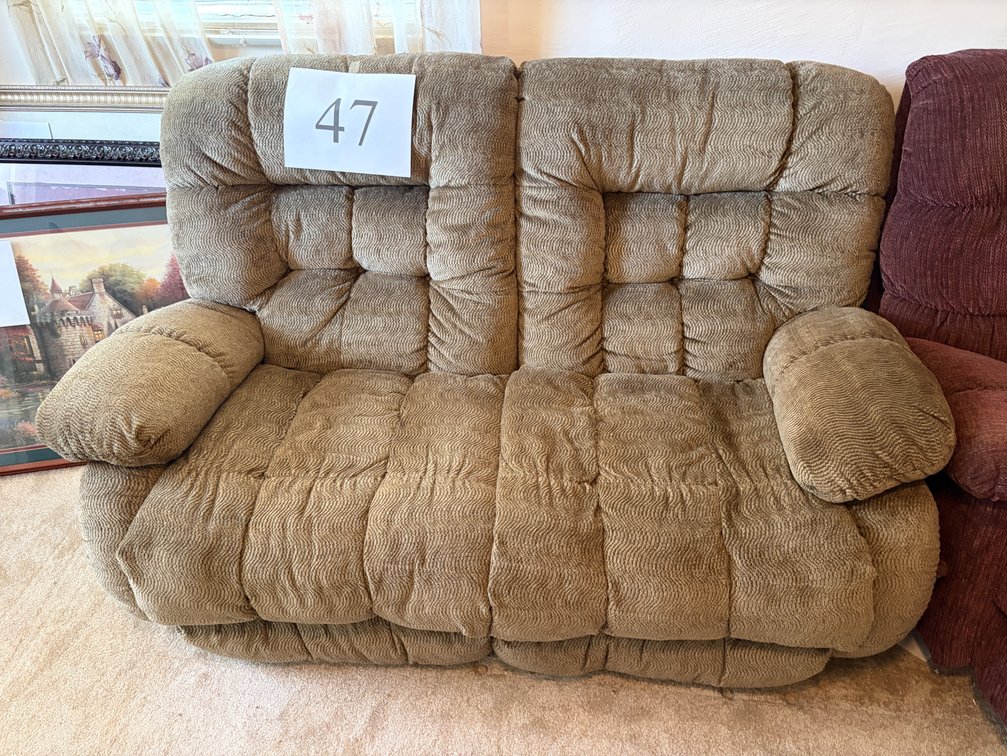 SOFA LOVESEAT DOUBLE RECLINER