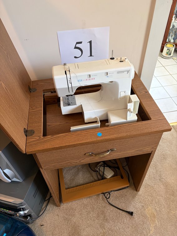 KENMORE FOLD OUT SEWING MACHINE TABLE