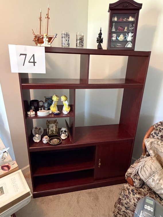 TV STAND 6 SHELF 1 DOOR