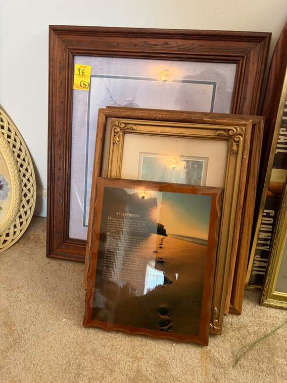 5 FRAMED PCS