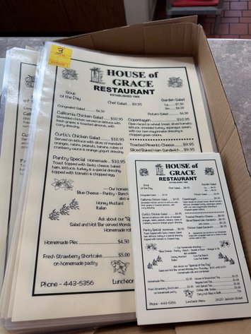 Image for Online Only Restaurant Equipment - House of Grace