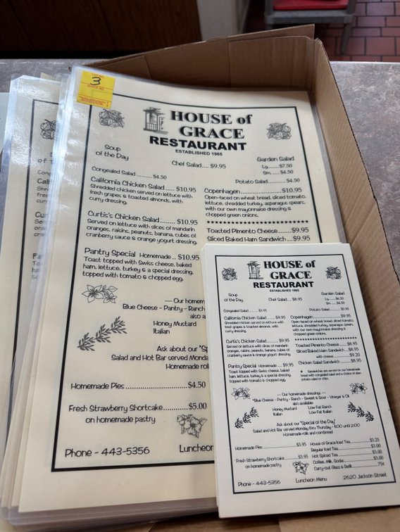 Image for Online Only Restaurant Equipment - House of Grace