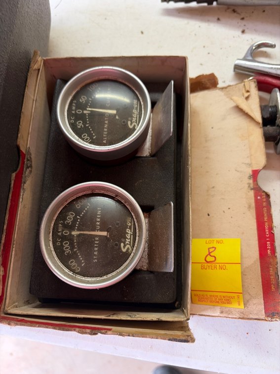 2 snap on gauges