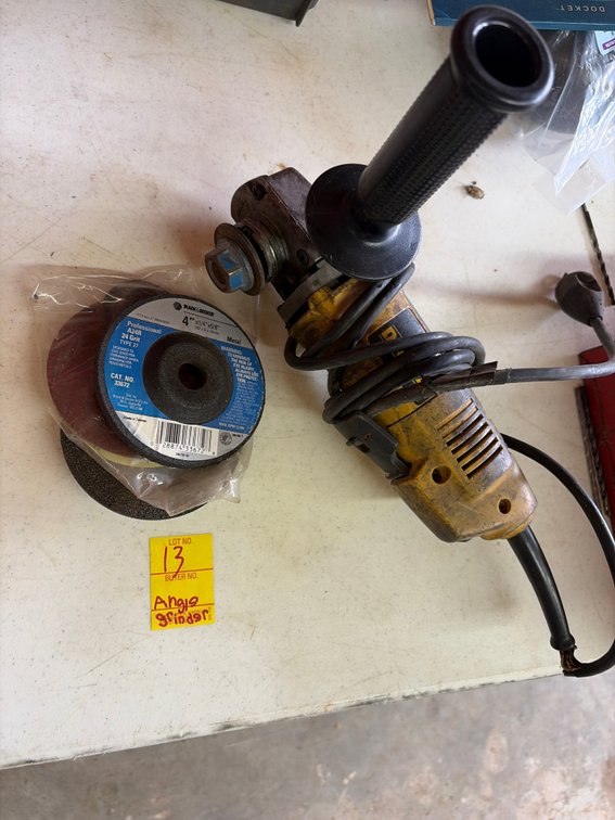Dewalt angle grinder
