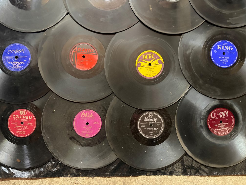 Stack of records