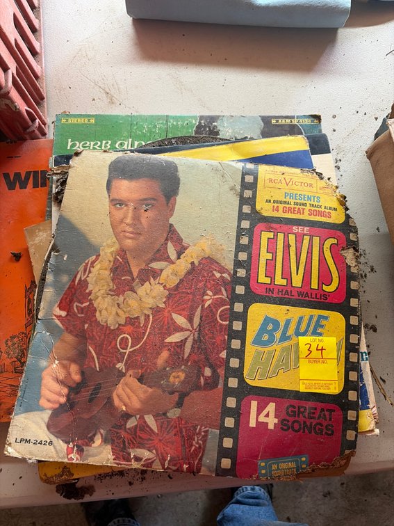 Vinyl records elvis and more