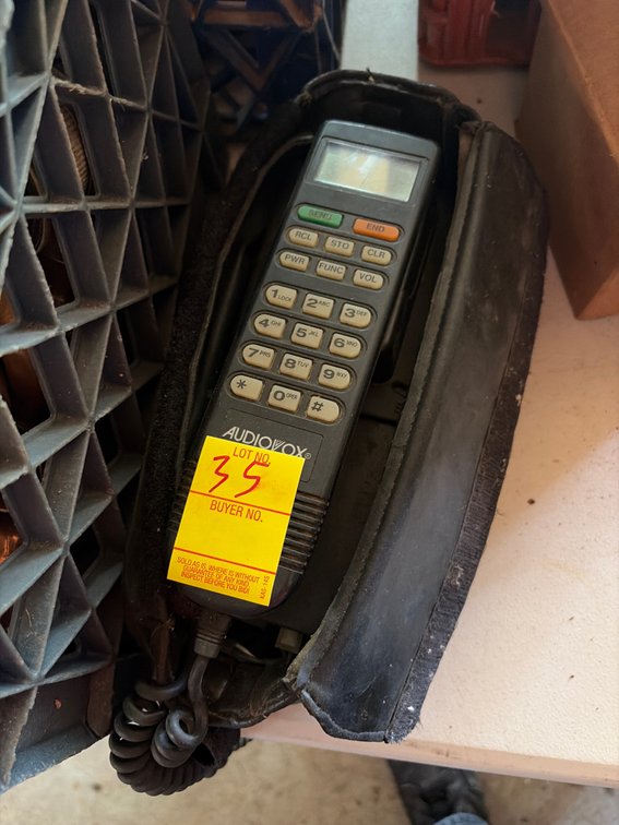 Vintage audiovox phone