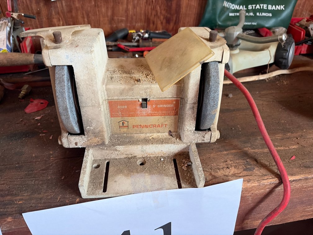 Penncraft bench grinder