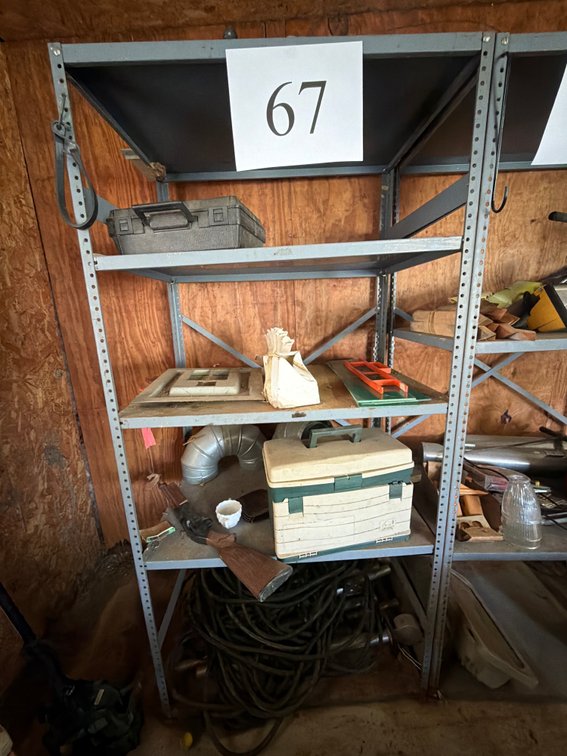 Shelf and contents deal 6’3” shelf