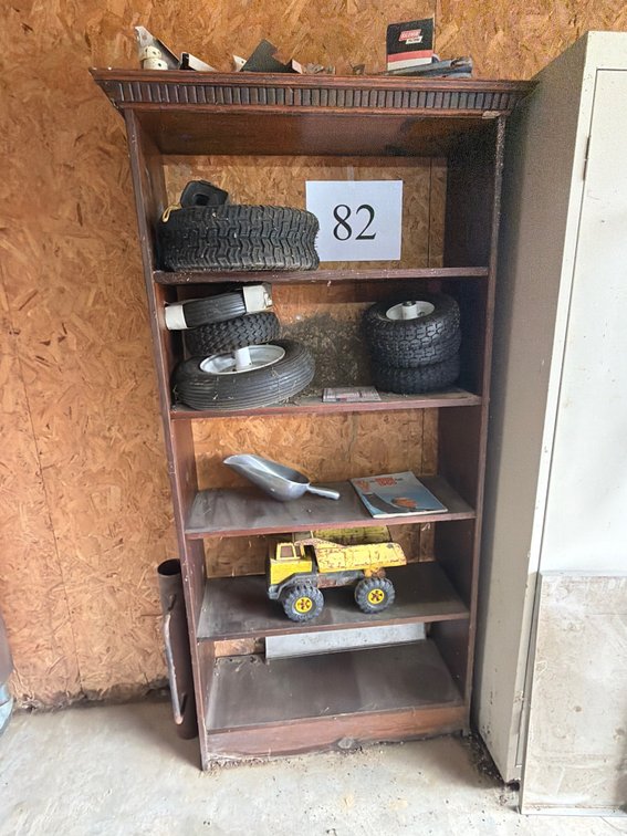Shelf and contents