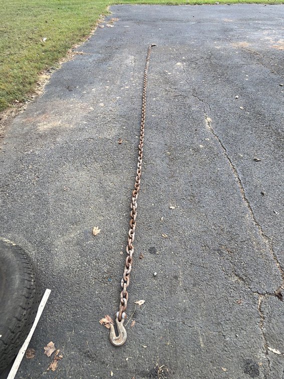15ft half inch log chain
