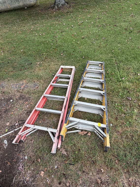 Two 6ft step ladders