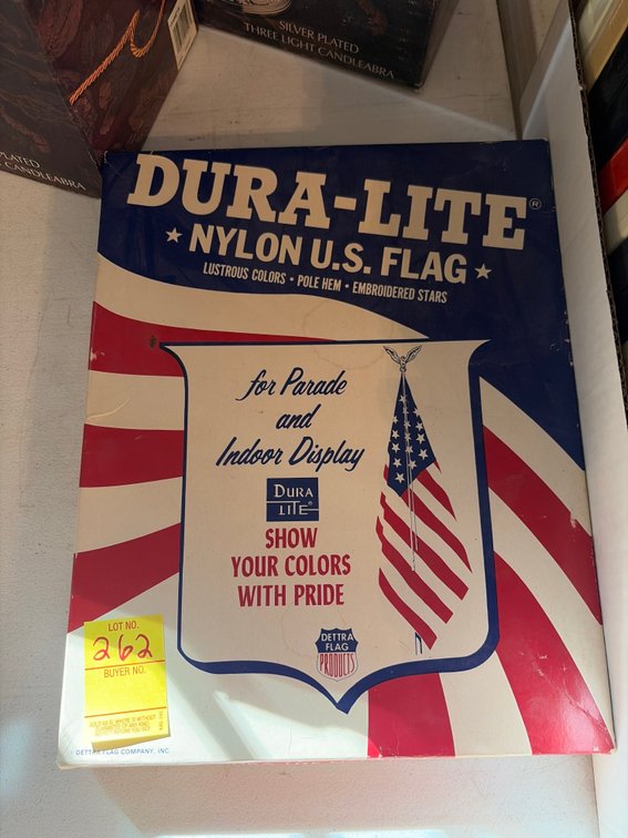 Duralite nylon us flag