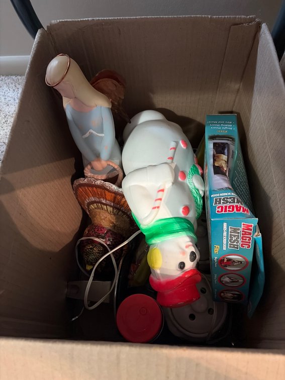 Box of misc