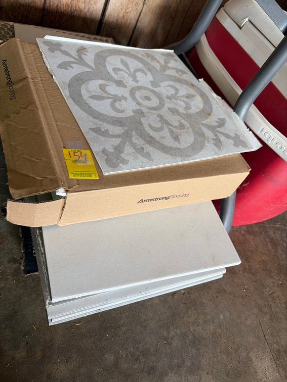 Stack of tiles