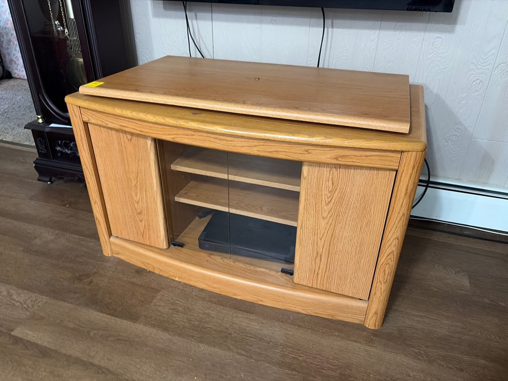 39”long x 23.50 tall entertainment center