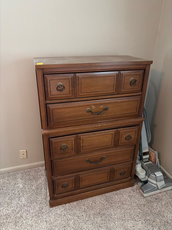 5 drawer chest of drawers