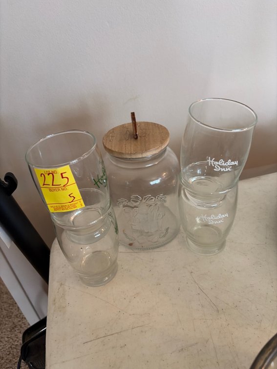 Holiday inn cups; hello fall jar