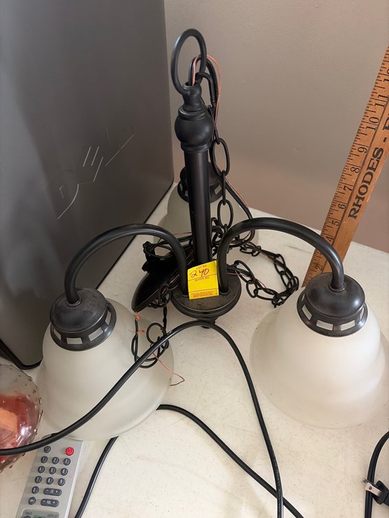 Hanging light fixture