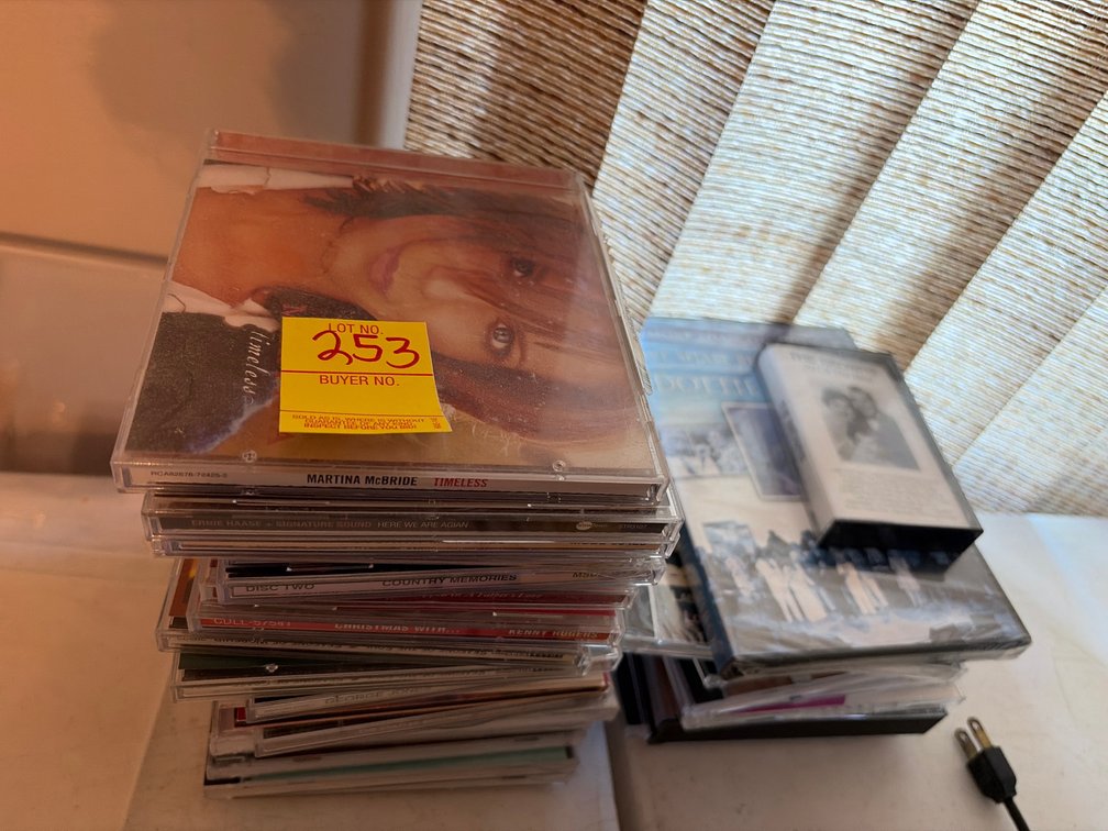 Stack of cds