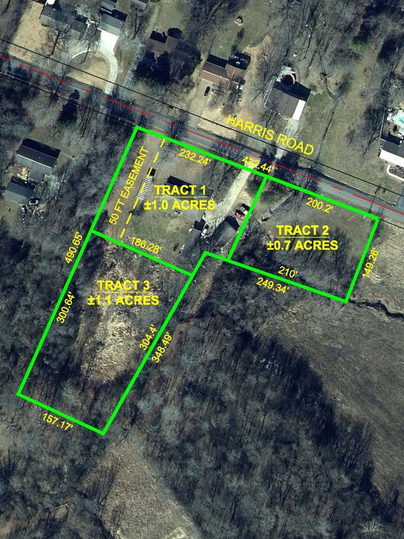 Tract 3: ±1.1 Acre