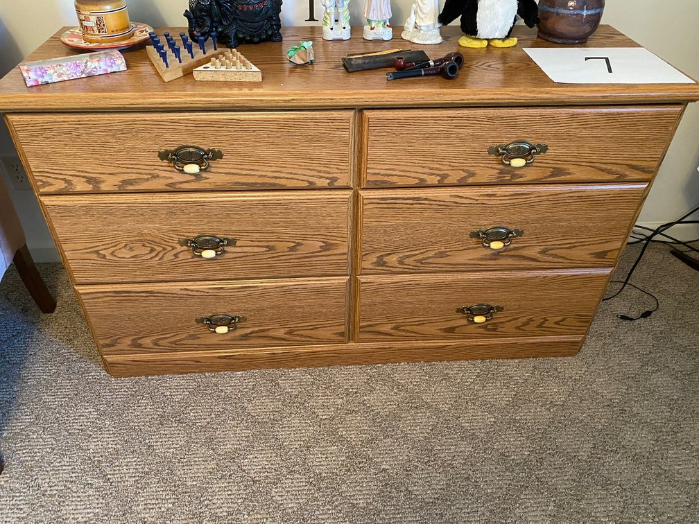 SIX DRAWER DRESSER