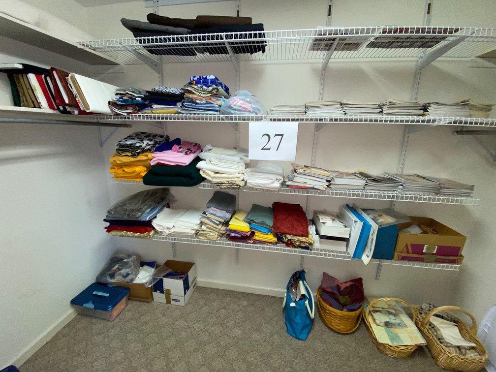 CLOSET DEAL-ALL MATERIAL, ETC.