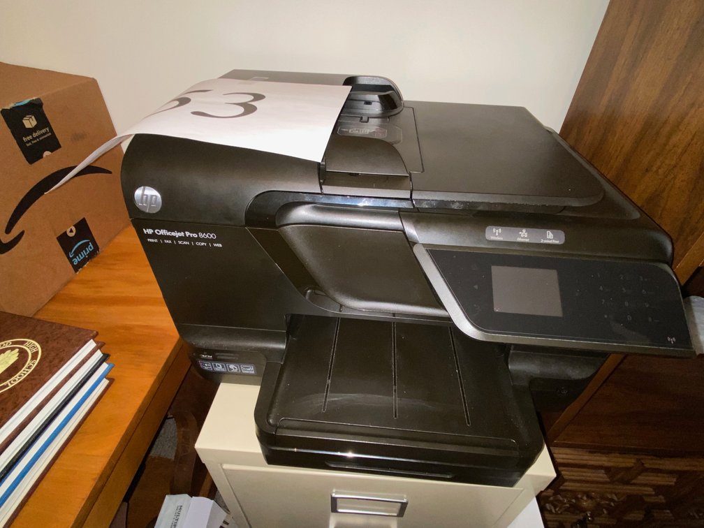 HP OFFICE JET PRO 8600 COPIER-PRINTER, ETC.