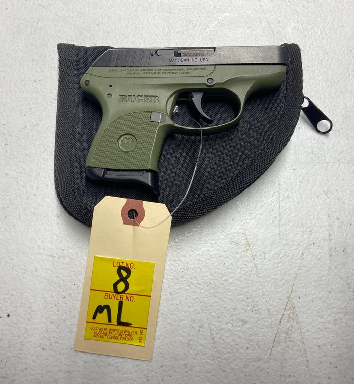 RUGER 380 AUTO LCP PISTOL