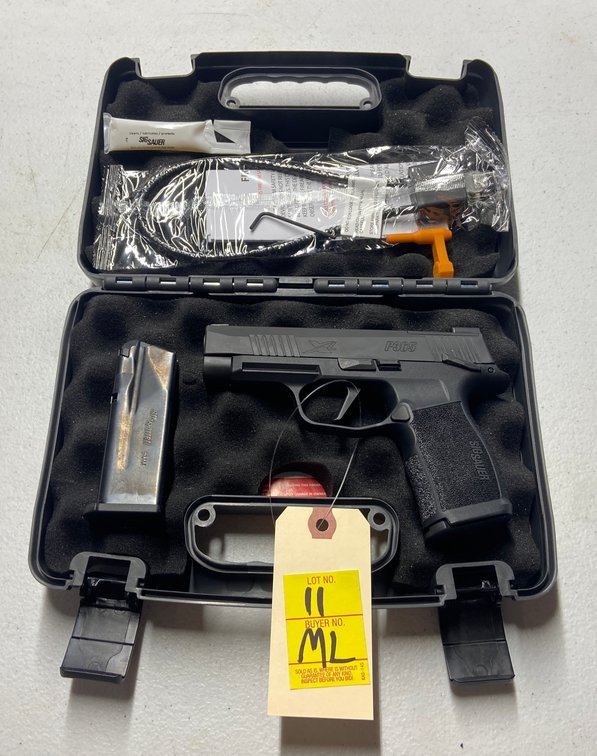 SIG SAUER XLP365 9MM PISTOL