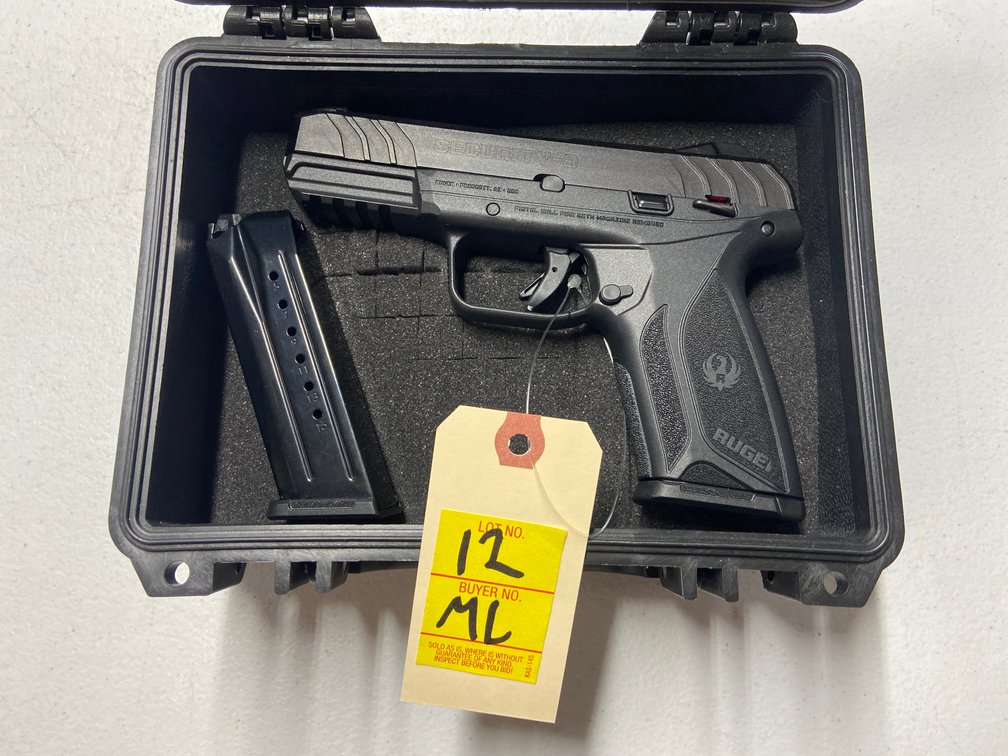 RUGER SECURITY 9MM LAGER PISTOL