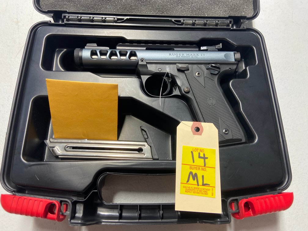 RUGER MARK IV 22/45 PISTOL