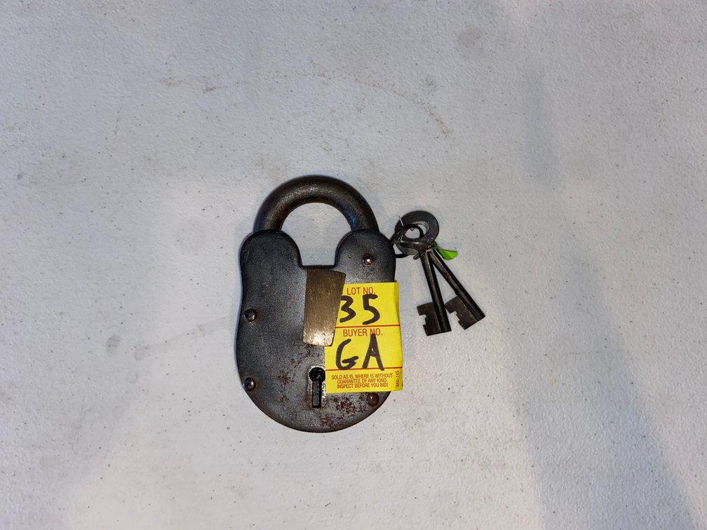 ANTIQUE PADLOCK