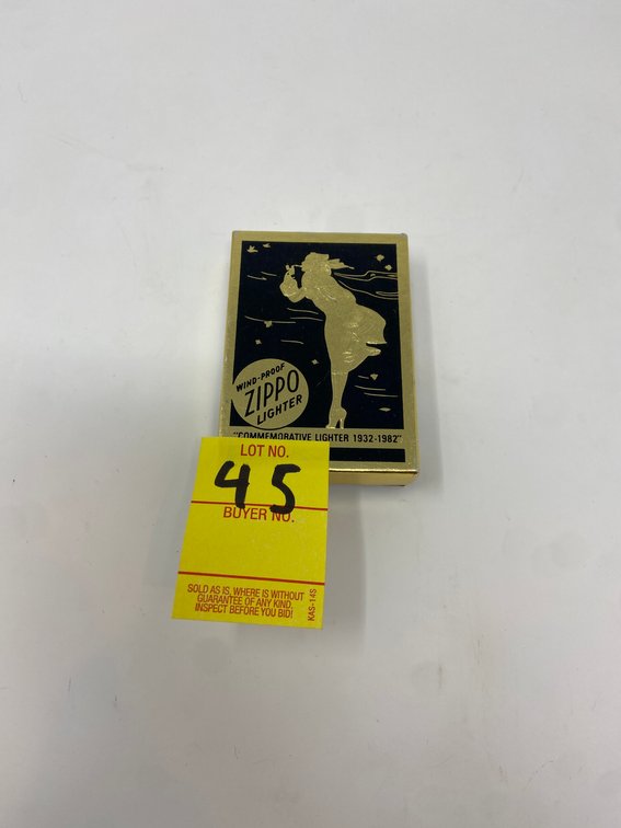 ZIPPO LIGHTER COMMEMORATIVE 1932-1982