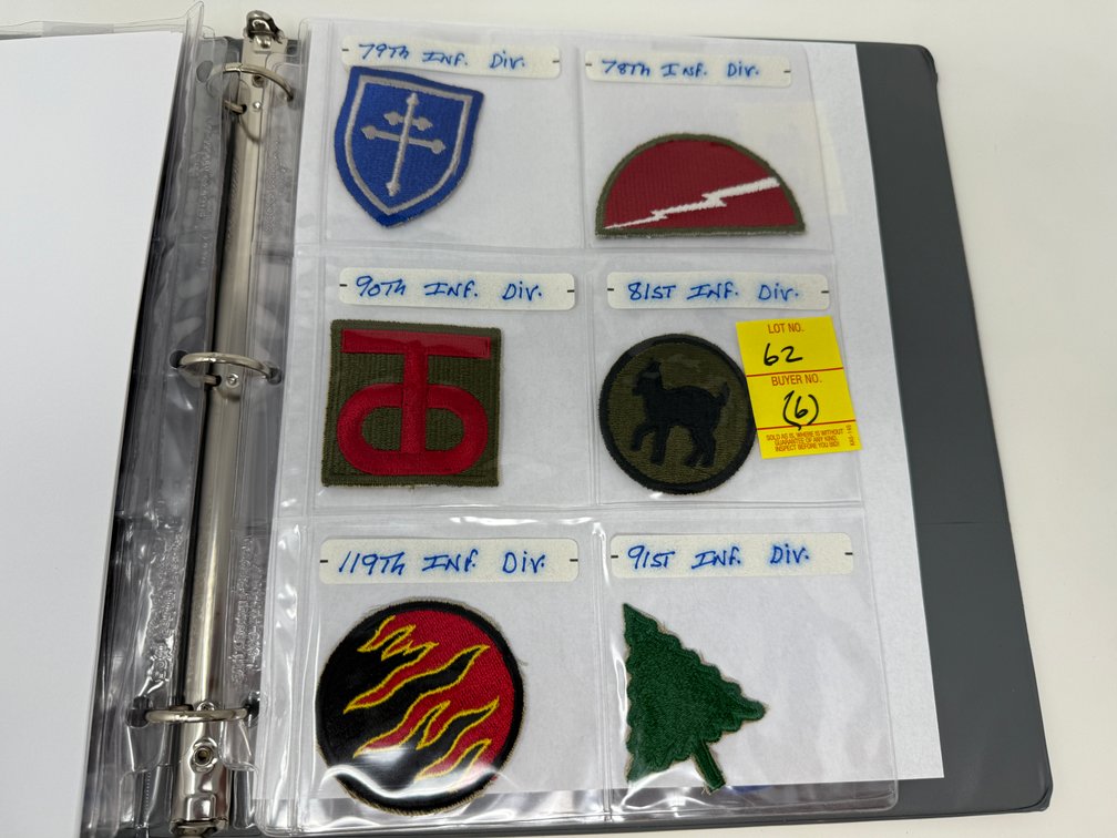 6 MILITARY BADGES