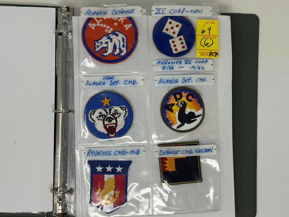 6 MILITARY BADGES