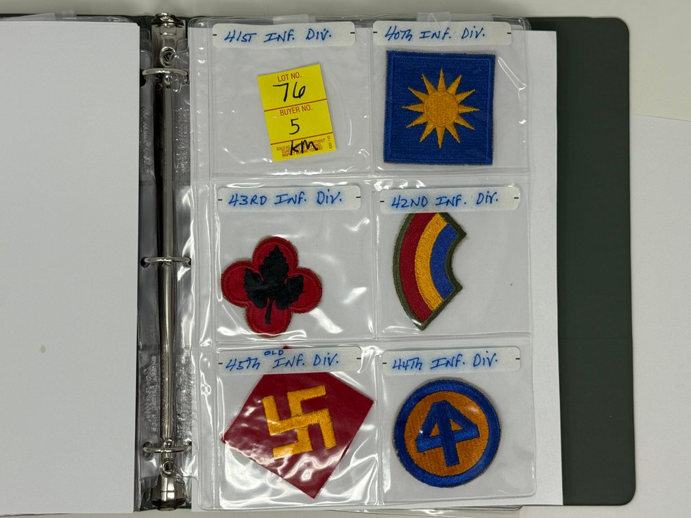 5 MILITARY BADGES