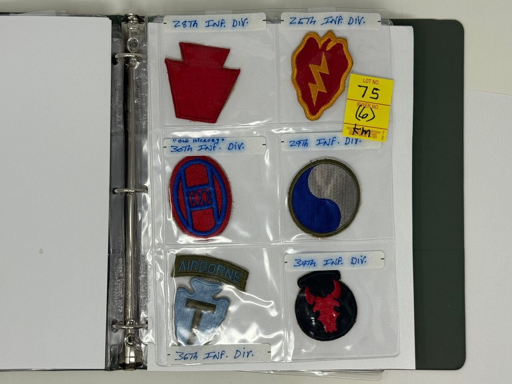 6 MILITARY BADGES