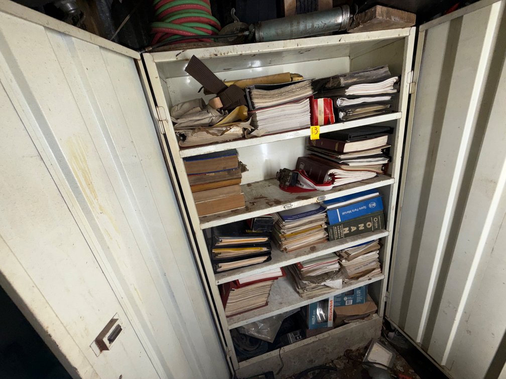 METAL CABINET & MISC
