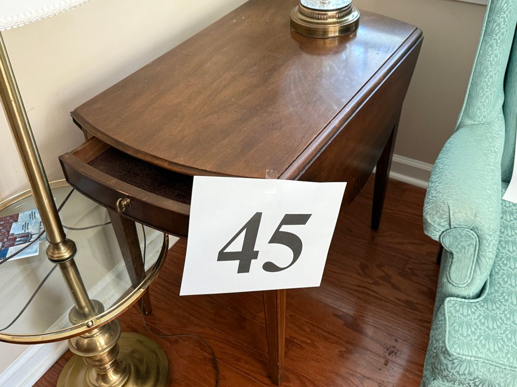 1 DRAWER DROP LEAF SIDE TABLE