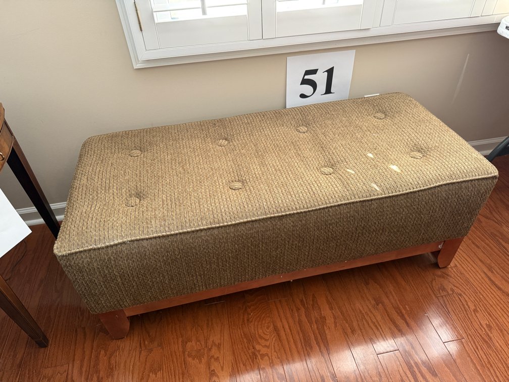 +/- 51” BENCH/OTTOMAN 