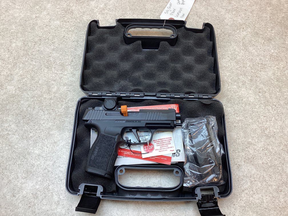 Sig Sauer, Model P365X, 9mm, SN 66F821319, PERMIT REQUIRED!!!
