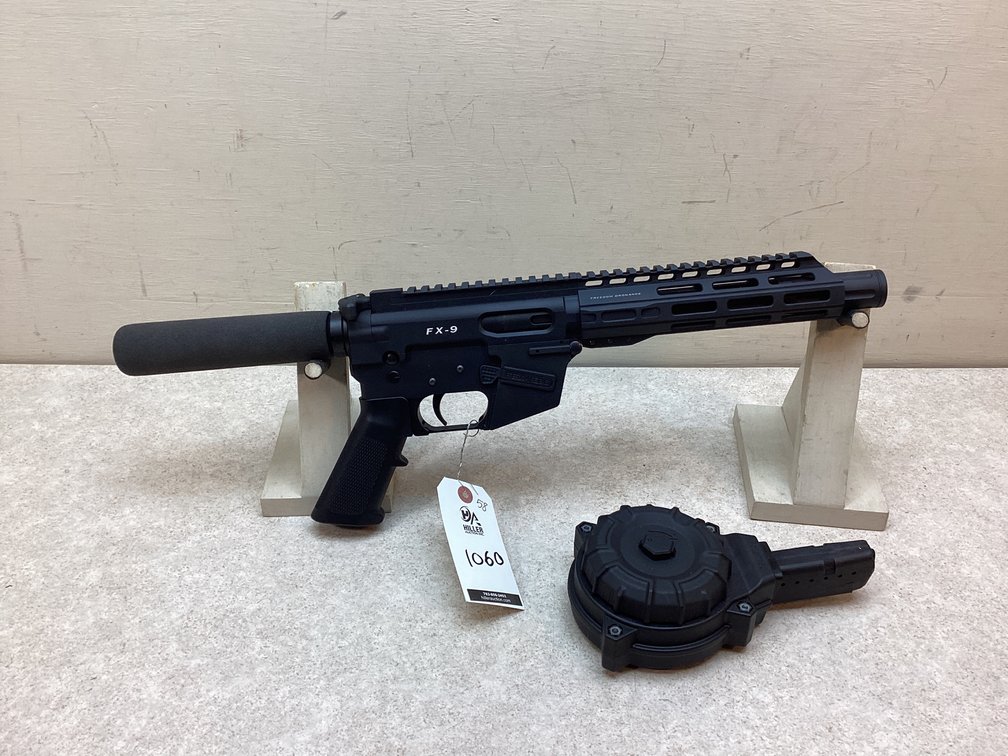 Freedom Ordnance, Model FX-9, 9mm, SN 053048, PERMIT REQUIRED!!!