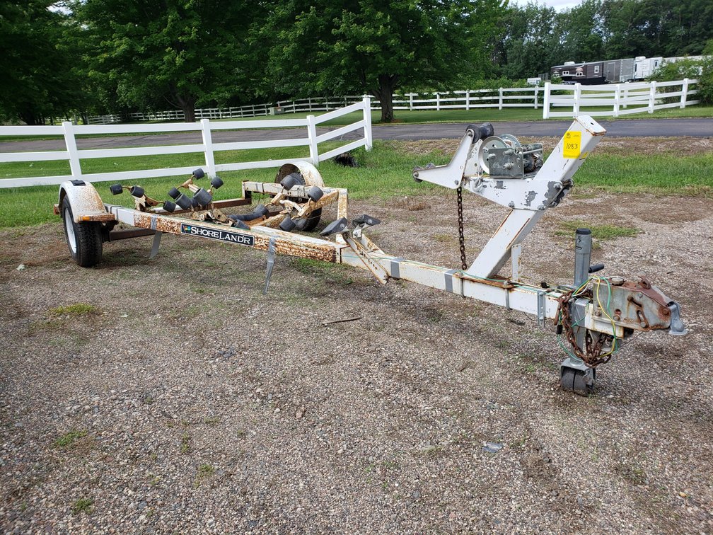 1987 Shoreland'r Boat trailer, Vin# 1MDBEET1XHD311650 