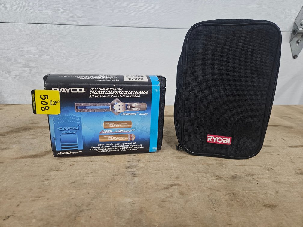 Ryobi AirGrip Lazer Level And Dayco Belt Diagnostic Kit