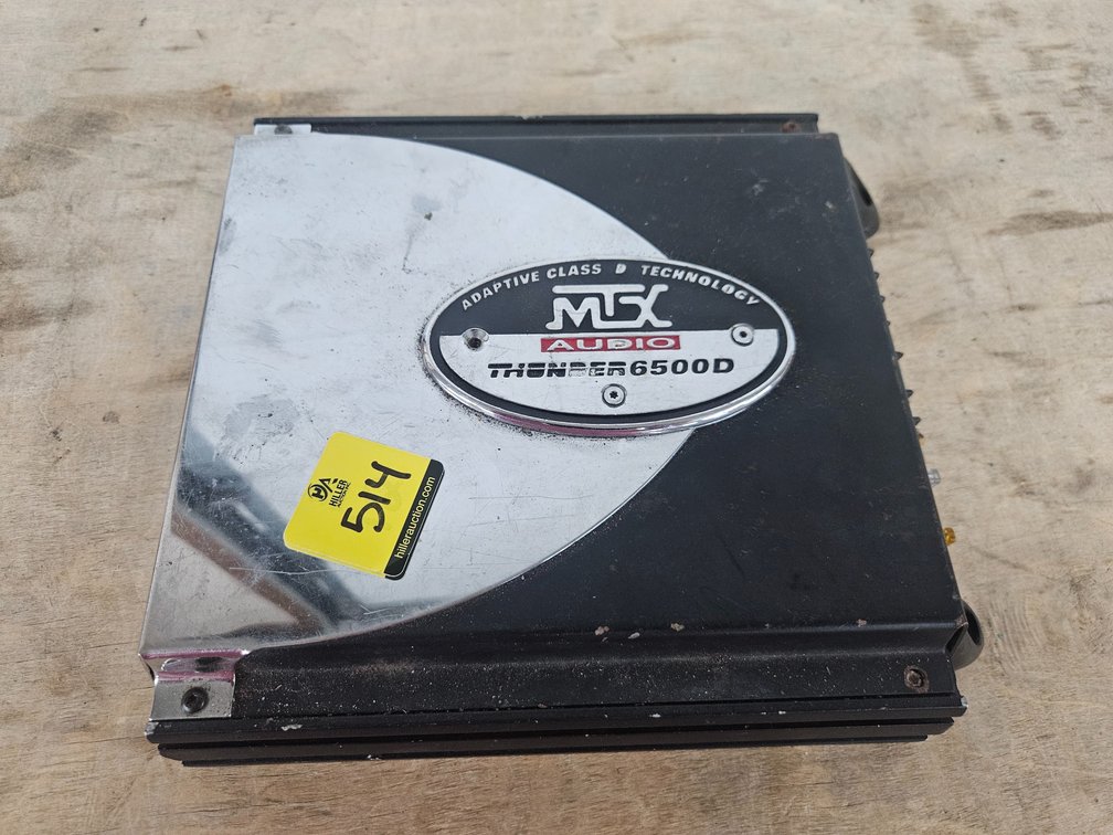 MTX Thunder 6500D Amp
